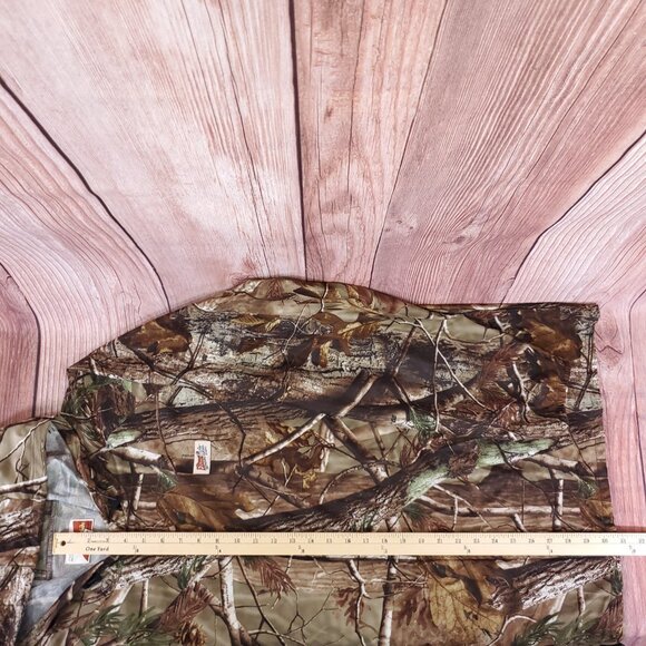 Gamehide Jacket Mens 3X Camouflage Realtree Edge Insect Shield EliminTick Hooded - Picture 16 of 16